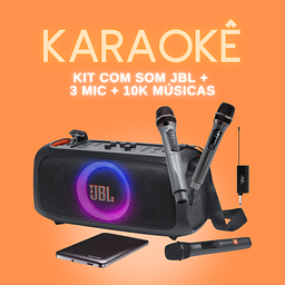 1 Kit para Karaokê - chamar no WhatsApp
